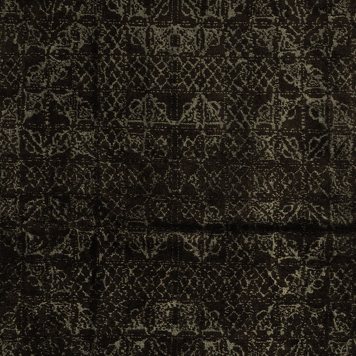 Machine Washable Abstract Brown Modern Rug, wshabs4431brn