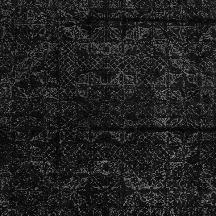 Square Machine Washable Abstract Gray Modern Rug, wshabs4431gry