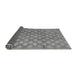 Sideview of Abstract Gray Modern Rug, abs4432gry