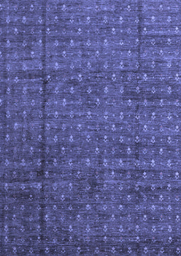 Abstract Blue Modern Rug, abs4433blu