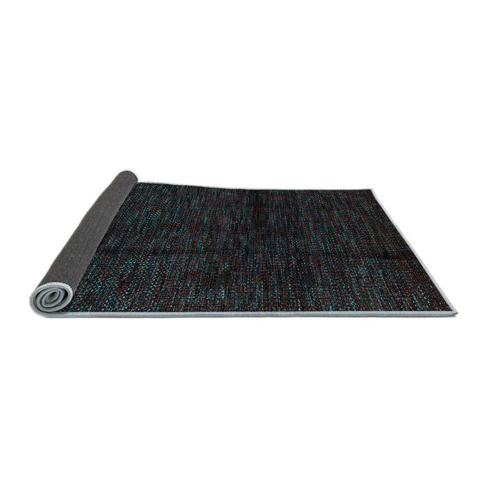 Sideview of Abstract Light Blue Modern Rug, abs4434lblu