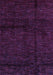 Machine Washable Abstract Purple Modern Area Rugs, wshabs4434pur