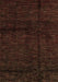 Abstract Brown Modern Rug, abs4434brn