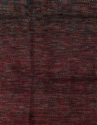 Machine Washable Abstract Red Rug, wshabs4434