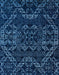 Abstract Blue Modern Rug, abs4435