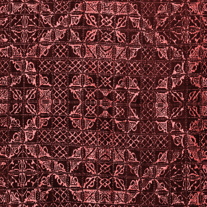 Abstract Red Modern Rug, abs4435red