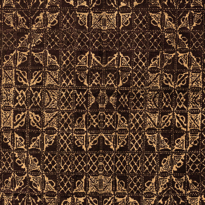 Abstract Orange Modern Rug, abs4435org