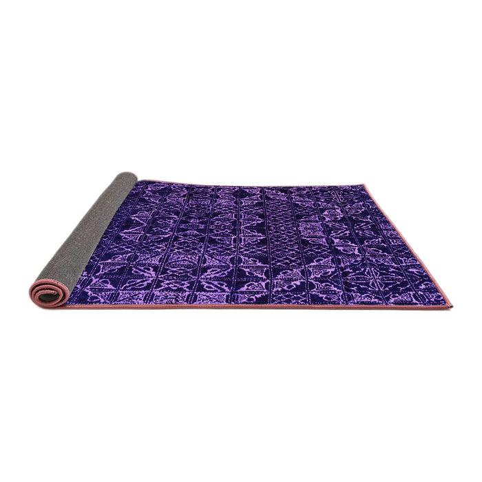 Sideview of Abstract Pink Modern Rug, abs4435pnk