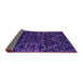 Sideview of Abstract Pink Modern Rug, abs4435pnk