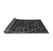 Sideview of Abstract Gray Modern Rug, abs4435gry