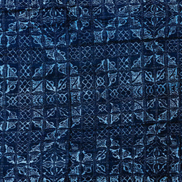 Square Machine Washable Abstract Blue Rug, wshabs4436
