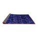 Sideview of Abstract Purple Modern Rug, abs4436pur