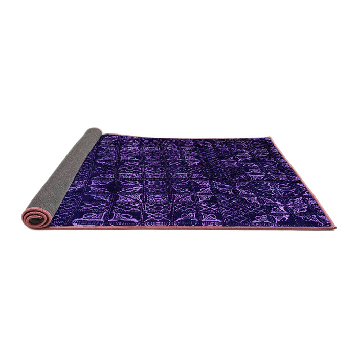 Sideview of Abstract Pink Modern Rug, abs4436pnk