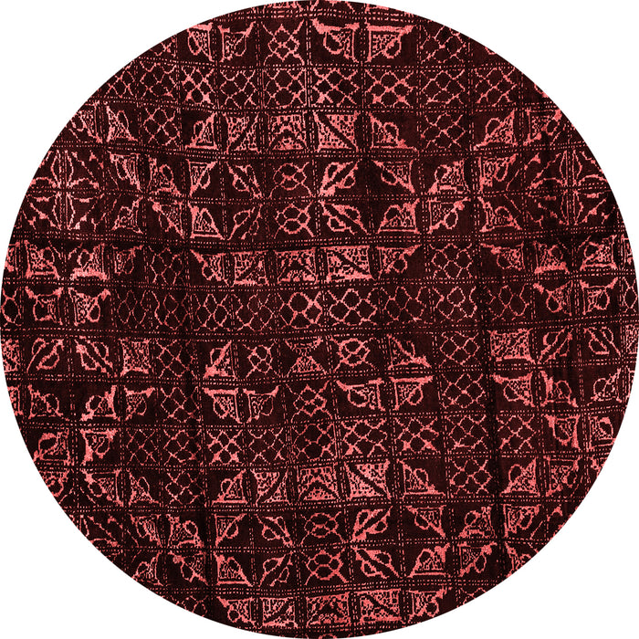 Machine Washable Abstract Red Modern Rug, wshabs4436red