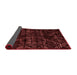 Abstract Red Modern Area Rugs