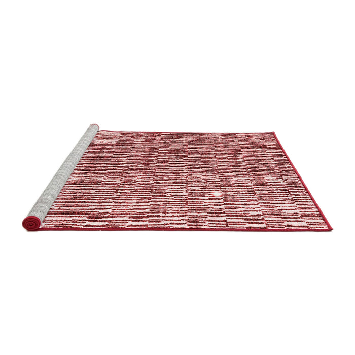 Modern Red Washable Rugs
