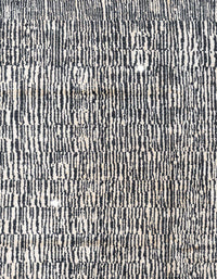 Machine Washable Abstract Dark White Beige Rug, wshabs4437