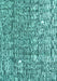 Machine Washable Abstract Turquoise Modern Area Rugs, wshabs4437turq