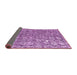 Sideview of Abstract Pink Modern Rug, abs4437pnk