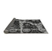 Sideview of Abstract Gray Modern Rug, abs4438gry