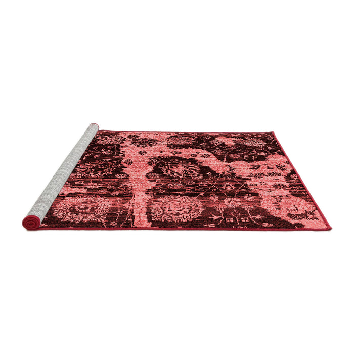 Modern Red Washable Rugs
