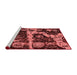 Modern Red Washable Rugs