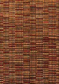 Abstract Orange Modern Rug, abs4439org