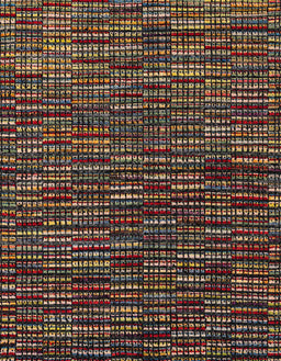 Abstract Red Modern Rug, abs4439