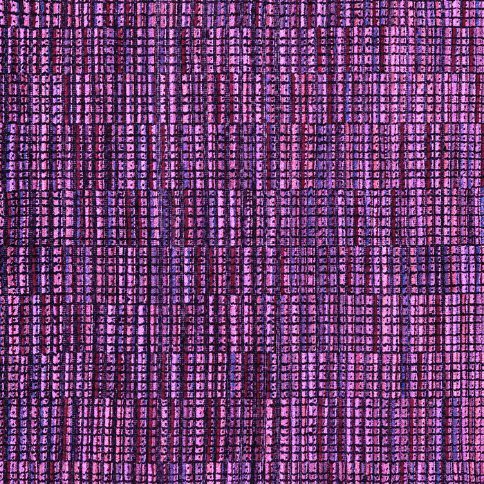 Square Machine Washable Abstract Purple Modern Area Rugs, wshabs4439pur
