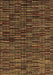 Machine Washable Abstract Brown Modern Rug, wshabs4439brn