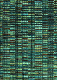 Abstract Turquoise Modern Rug, abs4439turq