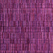 Square Machine Washable Abstract Pink Modern Rug, wshabs4439pnk