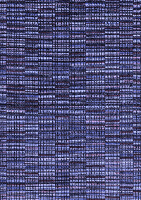 Abstract Blue Modern Rug, abs4439blu