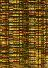 Abstract Yellow Modern Rug, abs4439yw