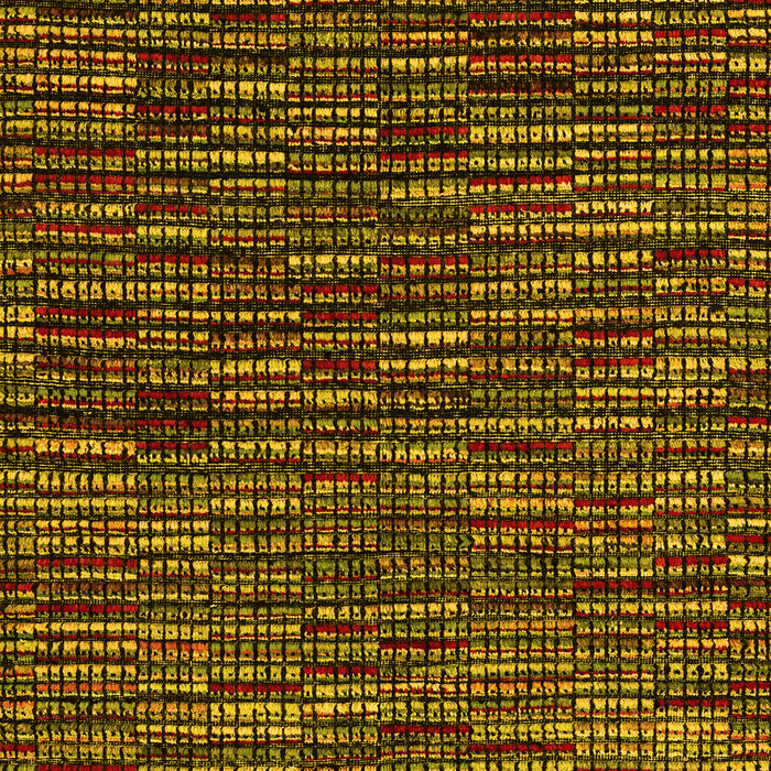 Abstract Yellow Modern Rug, abs4439yw