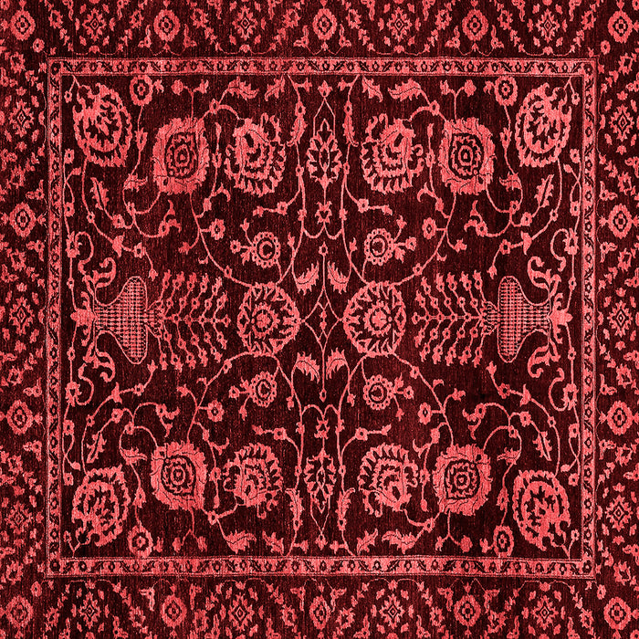 Machine Washable Abstract Red Modern Rug, wshabs443red