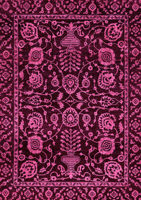 Abstract Pink Modern Rug, abs443pnk