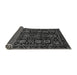 Sideview of Abstract Gray Modern Rug, abs443gry