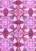 Abstract Pink Modern Rug, abs4440pnk