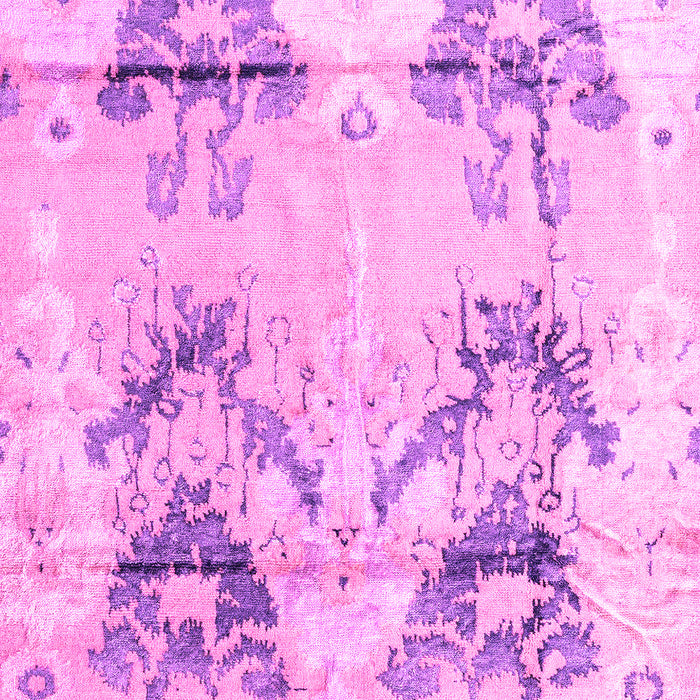 Machine Washable Abstract Pink Modern Rug, wshabs4441pnk