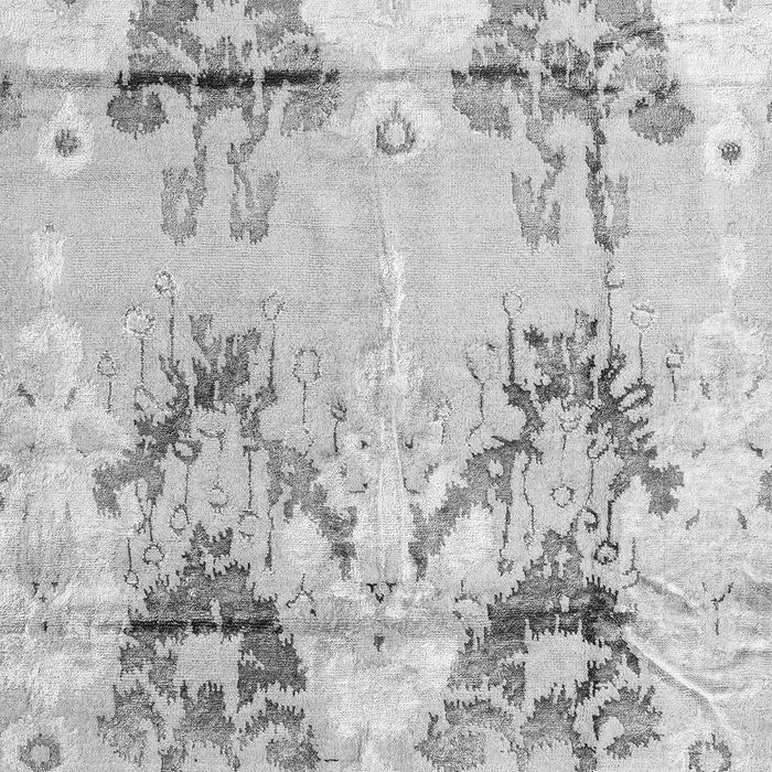 Machine Washable Abstract Gray Modern Rug, wshabs4441gry