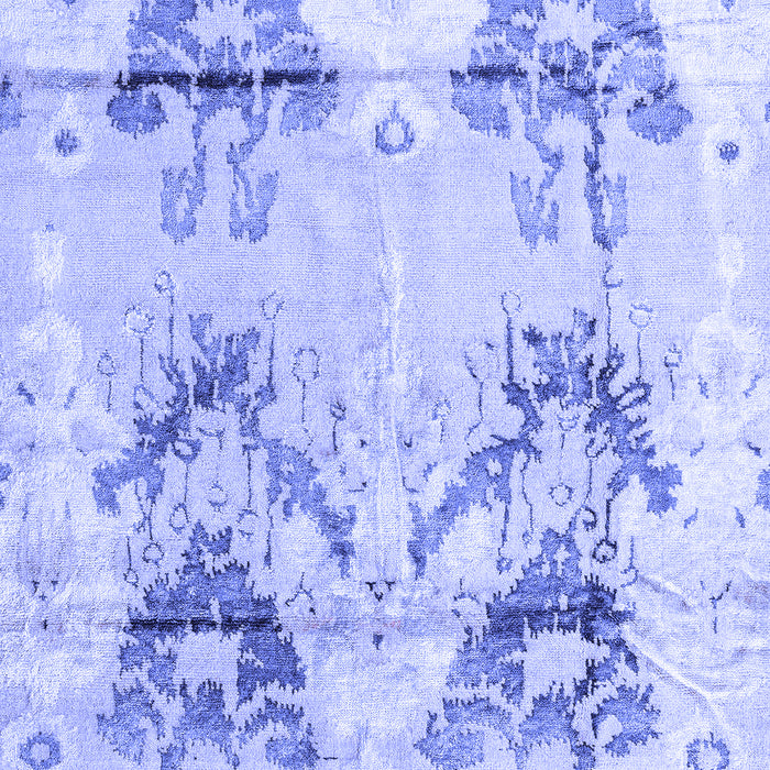 Machine Washable Abstract Blue Modern Rug, wshabs4441blu