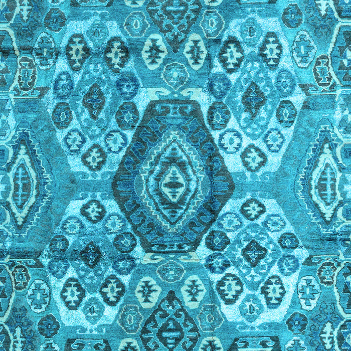 Machine Washable Abstract Light Blue Modern Rug, wshabs4442lblu