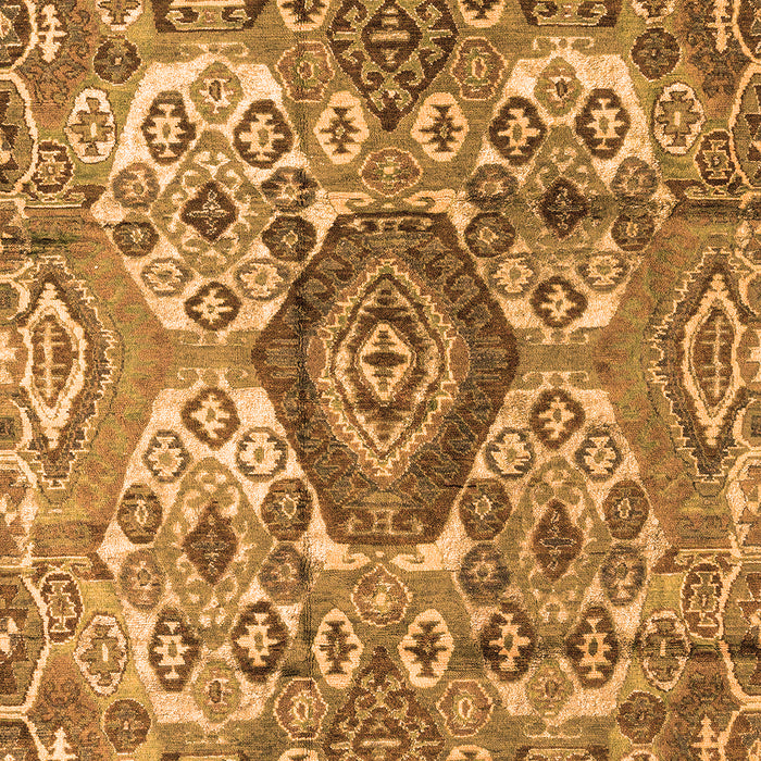 Abstract Orange Modern Rug, abs4442org