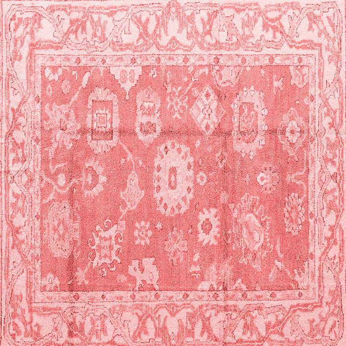 Machine Washable Abstract Red Modern Rug, wshabs4443red