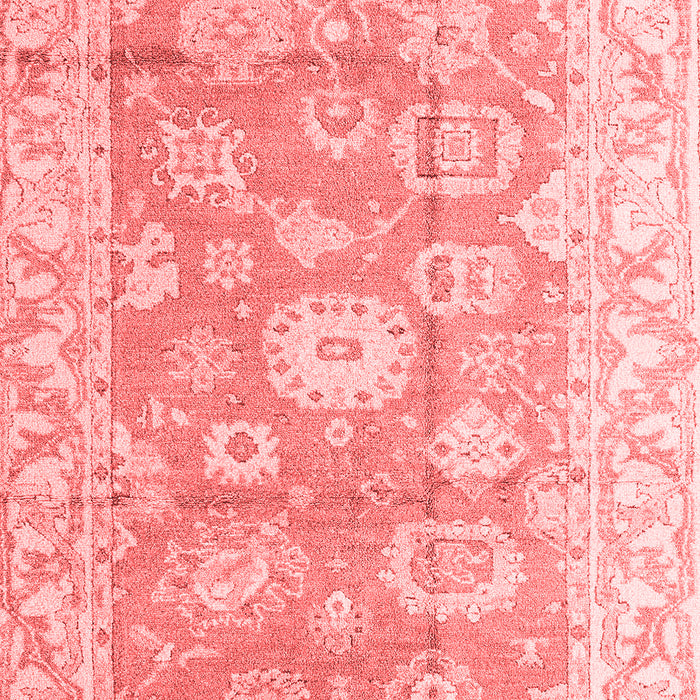 Machine Washable Abstract Red Modern Rug, wshabs4443red