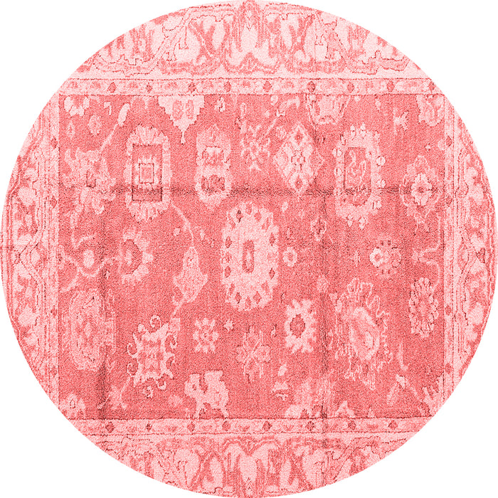 Machine Washable Abstract Red Modern Rug, wshabs4443red
