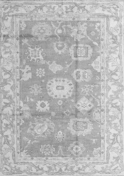 Abstract Gray Modern Rug, abs4443gry