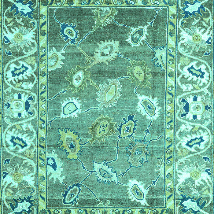 Oriental Turquoise Traditional Rug, abs4444turq