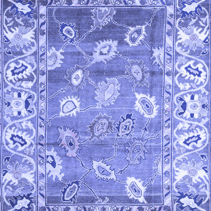 Oriental Blue Traditional Rug, abs4444blu